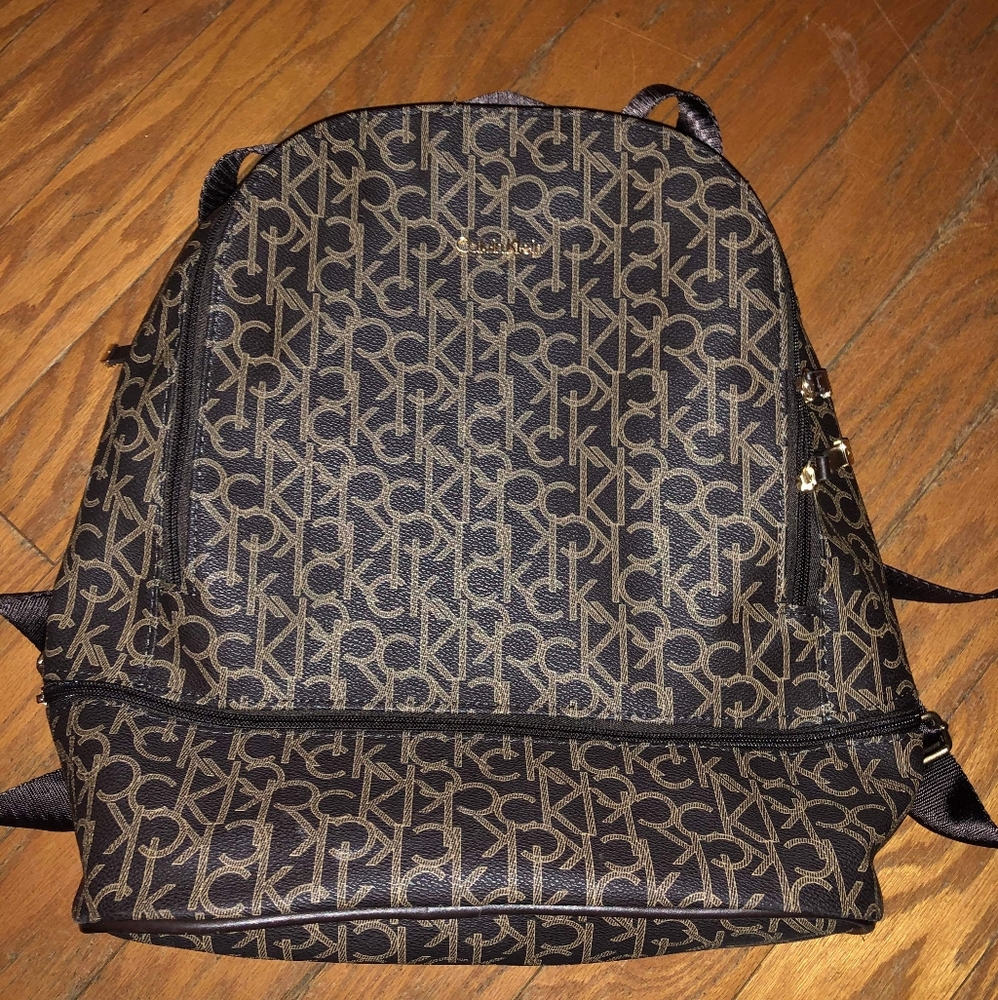 82% off Original Price Calvin Klein Brown backpack